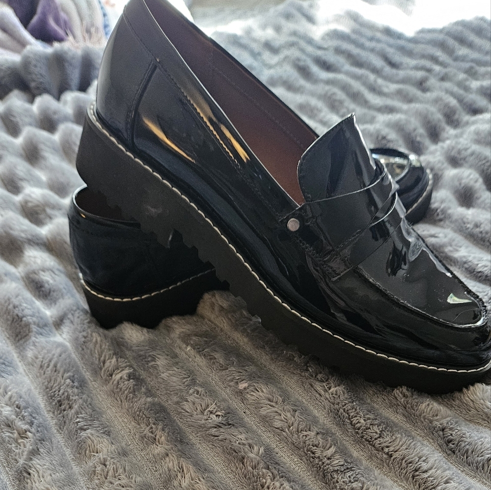 Women's Black FRANCO SARTO Loafers